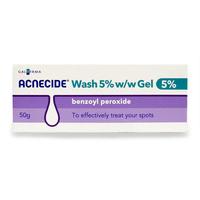 Acnecide wash 5% 50g