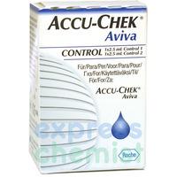 Accu-Chek Aviva control 1x2.5mL control 1 1x2.5 mL control 2