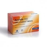 Accrete D3 Film-Coated 60 Tablets