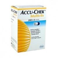 Accu-Chek Multiclix Lancets 200+4