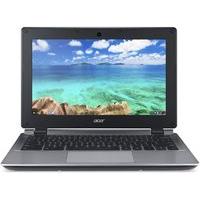 Acer 11 C730 Chromebook, Intel Celeron N2840 Dual-core 2.16 GHz, 4GB RAM, 32GB Flash, 11.6" LCD, No-DVD, Intel HD, Webcam, Chrome OS