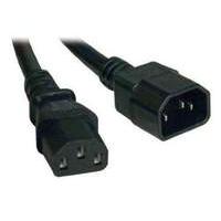 ac power cord c14 to c13 100 250v 13a 16awg sjt 4 ft