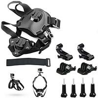 action camera dog harness screw straps mount holder all in one dogs ca ...
