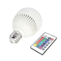 acoustic bass wireless remote control bluetooth led speaker light bulb