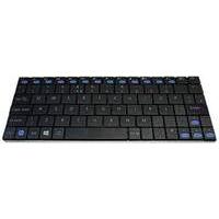 Accuratus Minimalist Ultra Sleek Mini Bluetooth Wireless Keyboard For Pc Black