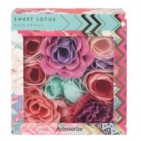 accessorize sweet lotus bath petals in box 70g