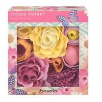 accessorize lychee sorbet bath petals in box