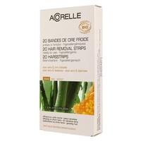 Acorelle Skin Care Facial Hair Ready to Use Strips - Aloe Vera &amp; Beeswax 20 Strips