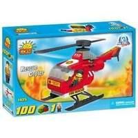 action town 100 pcs rescue copter