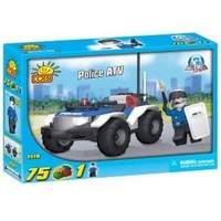 action town 75 pcs police atv