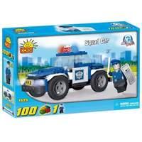 action town 100 pcs squad car