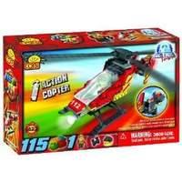 Action Town 115 Pcs Helicopter