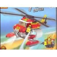 Action Town 300 Pcs Fire Copter