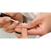 Acrylic Nail Extensions or Infills with Nail Polish