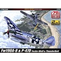 Academy 1:72 - P-47d & Fw190a-8 70th Anniversary Normandy