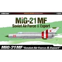 Aca12311 1:48 Academy Mig-21mf Fishbed \'soviet Air Force & Export\' [model