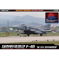 Academy 1/48 Rokaf F-4d Phantom 151th Fs Ltd Ed # 12310 - Plastic Model Kit