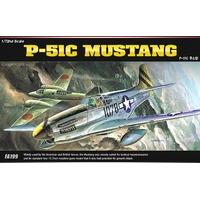 Academy North American P-51c Mustang - 1:72 Plastic Kit