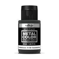 Acrylicos Vallejo 32ml Metal Color - Gunmetal Grey