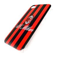 ac milan iphone 44s hard phone case stripe