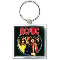 Ac/dc Highway To Hell Metal Keyring