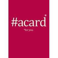#acard | General Card | BB1063
