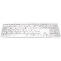 accuratus 301 super slim keyboard white