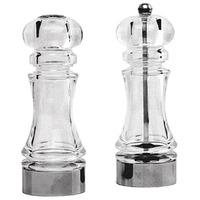 Acrylic Pepper Mill & Salt Shaker Set