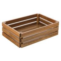 acacia food presentation crate 125quot x 825quot