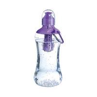 Activated Carbon Water Filter Bottles (2), Purple