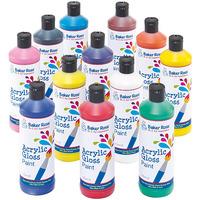 acrylic paint 6 per pack colour pack b