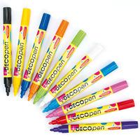 acrylic deco pens 5 per pack colour pack b