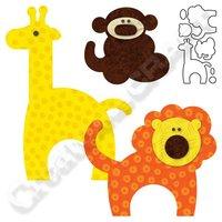 AccuQuilt GO Zoo Animals 381708