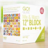 AccuQuilt GO Qube Mix and Match 12 Inch Block 360053