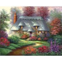 Acrylic Paint Your Own Masterpiece Kit - Romantic Cottage 262430
