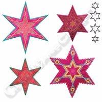 AccuQuilt GO Star Medley-6 Point by Sarah Vedeler 403557