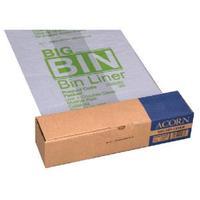 Acorn Twin Bin Heavy Duty Recycling Liner Pack of 50 504293