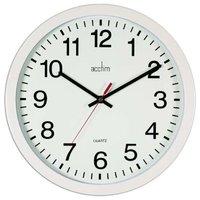 ACCTIM CONTROLLER WALLCLOCK 368MM WHITE