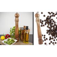 Acacia Wood Pepper Mill