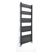 Accuro Korle Champagne Vertical Towel Warmer Anthracite (H)1400 mm (W)500 mm