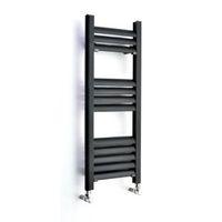 accuro korle champagne vertical towel warmer anthracite h800 mm w500 m ...