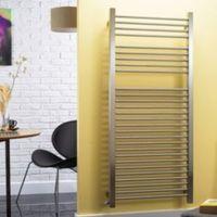 Accuro Korle Centurion Silver Towel Warmer (H)1500mm (W)680mm