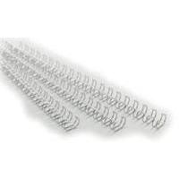 Acco GBC A4 8mm 34-Loop Wires 3-1 Pitch Silver Pack of 100