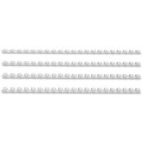 Acco GBC Binding Comb 12.5mm A4 21-Ring White Pack of 100