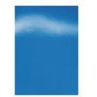 Acco GBC A4 250micron Cover Board Gloss/Blue Pack of 100
