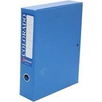 acco eastlight colorado box file lockspring a4 blue