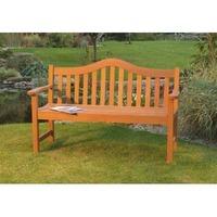 acacia 15m 3 seater hardwood bench