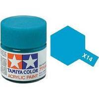 acrylic paint tamiya sky blue x 14 glass container 23 ml