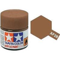 Acrylic paint Tamiya Dark copper XF-28 Glass container 23 ml