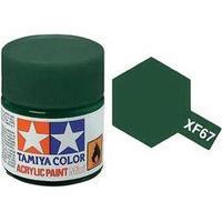 Acrylic paint Tamiya Nato green XF-67 Glass container 23 ml